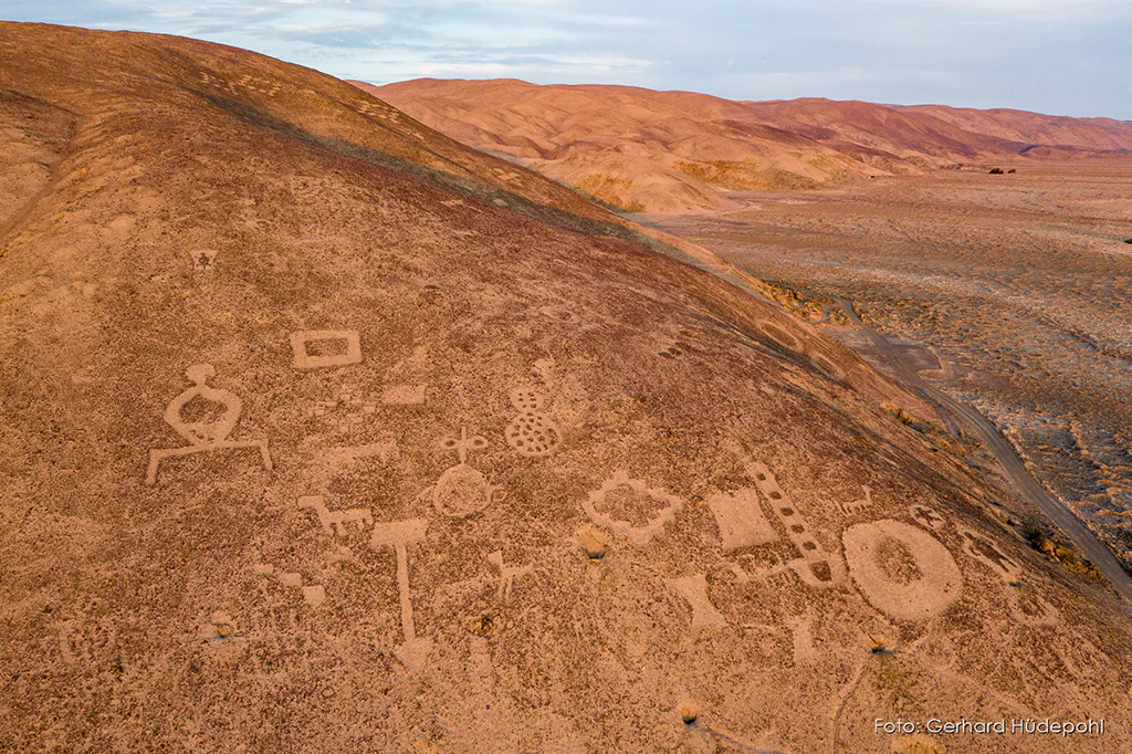 Geoglifos de pintados Foto Gerhard hudepohl
