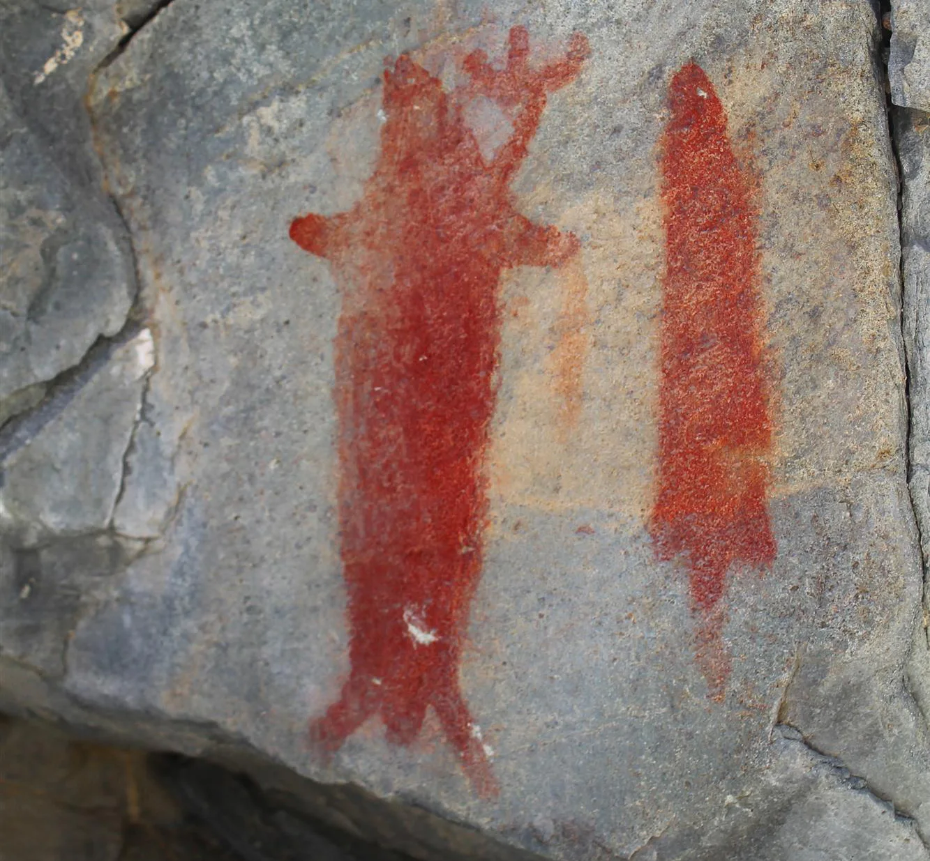 Pintura rupestre izcuña 4