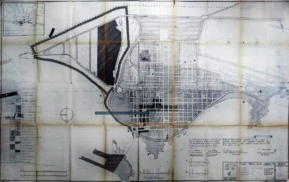 Plano-Regulador-Iquique,-1960.