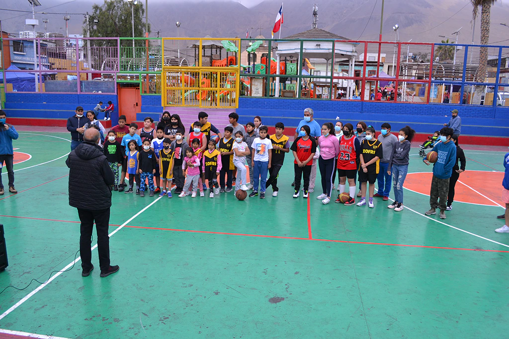 Basquetbol plaza arica club la cruz 5