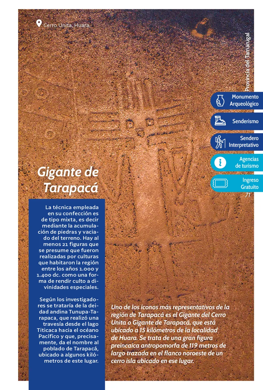 Guía Turística de Tarapacá 2023-2025 - página71