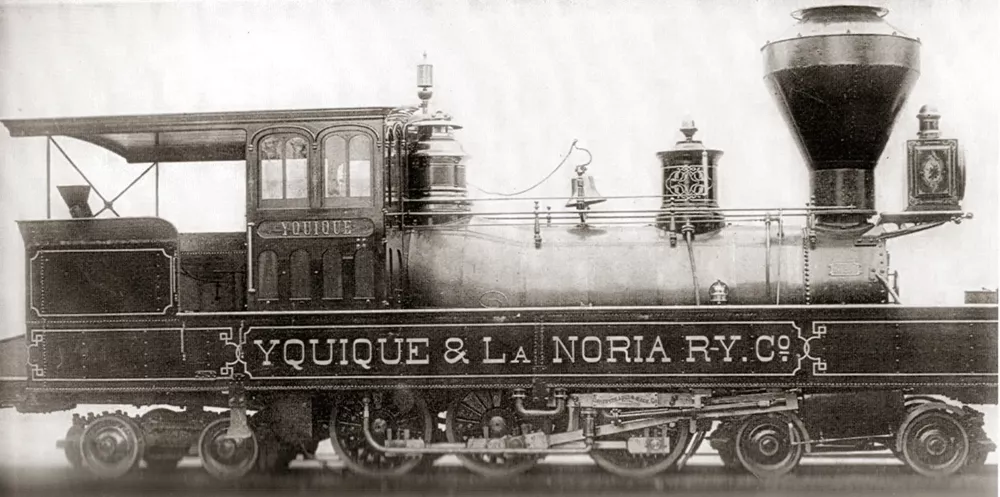 Ferrocarriles 5 Locomotora_del Ferrocarril_Iquique_La Noria