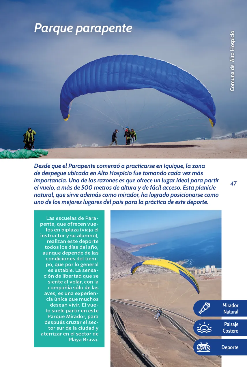 Guía Turística de Tarapacá 2023-2025 - página47