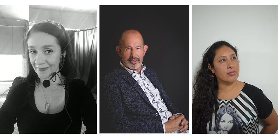 Sol Salgado, Gisella Villalobos y Guillermo Ward Sol Salgado, Gisella Villalobos y Guillermo Ward