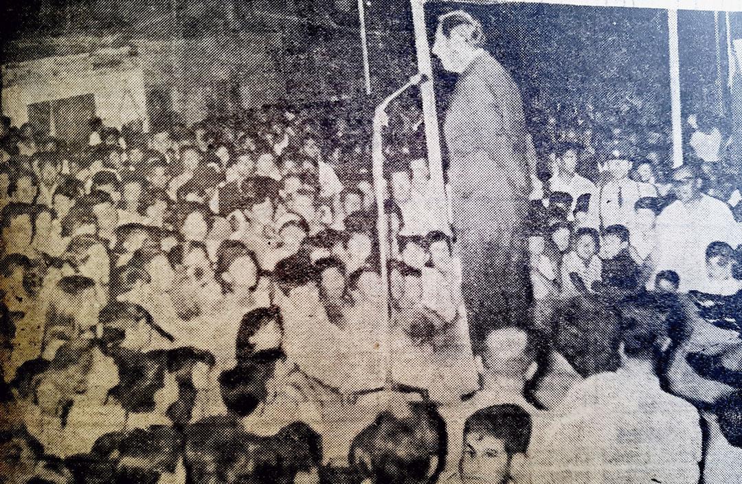 Alcalde-Jorge-Soria-Q.-en-inauguración-Sede-Social-Población-Caupolicán,-1968.