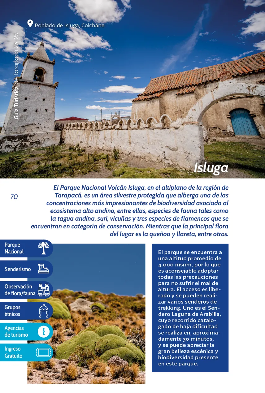 Guía Turística de Tarapacá 2023-2025 - página70