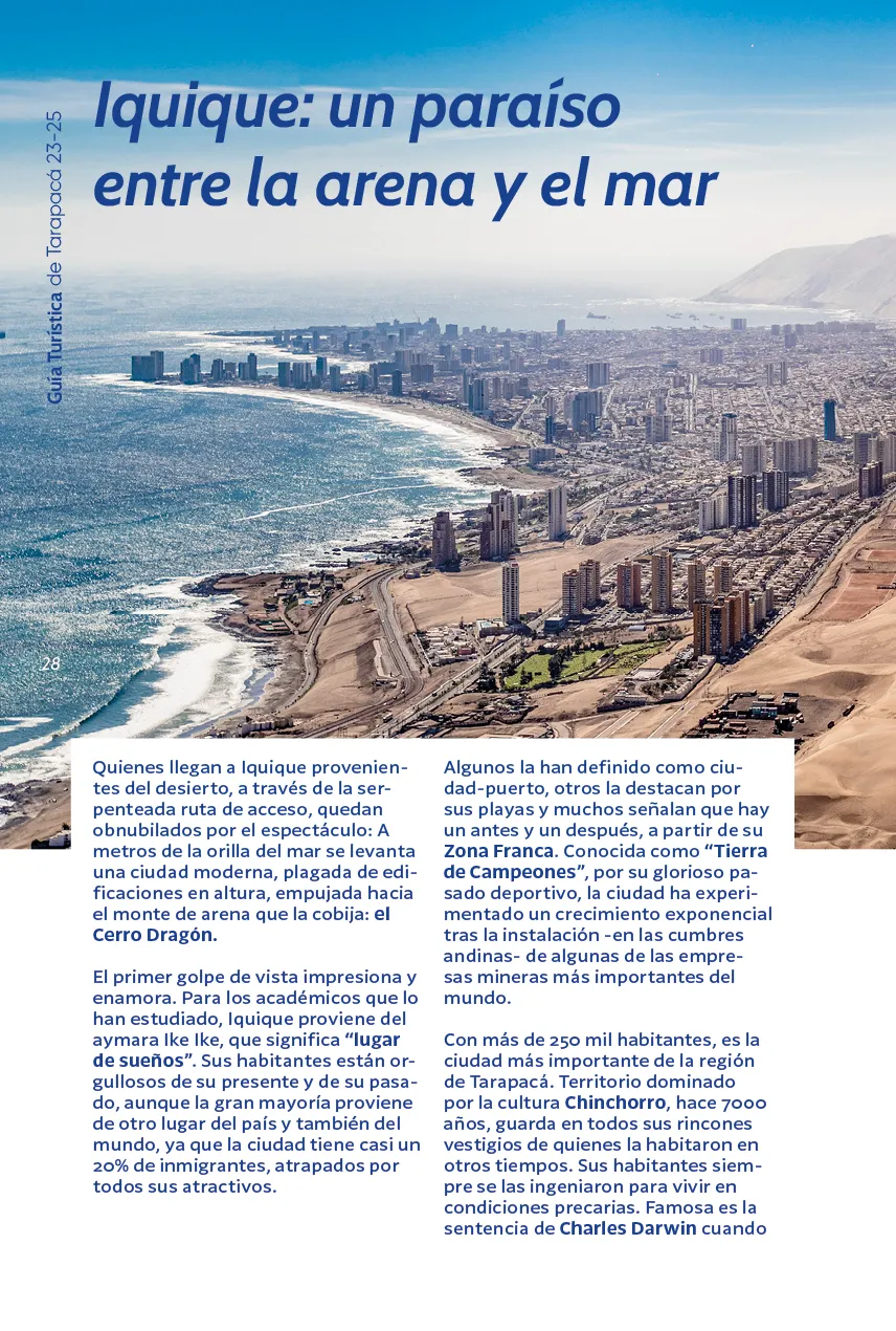 Guía Turística de Tarapacá 2023-2025 - página28