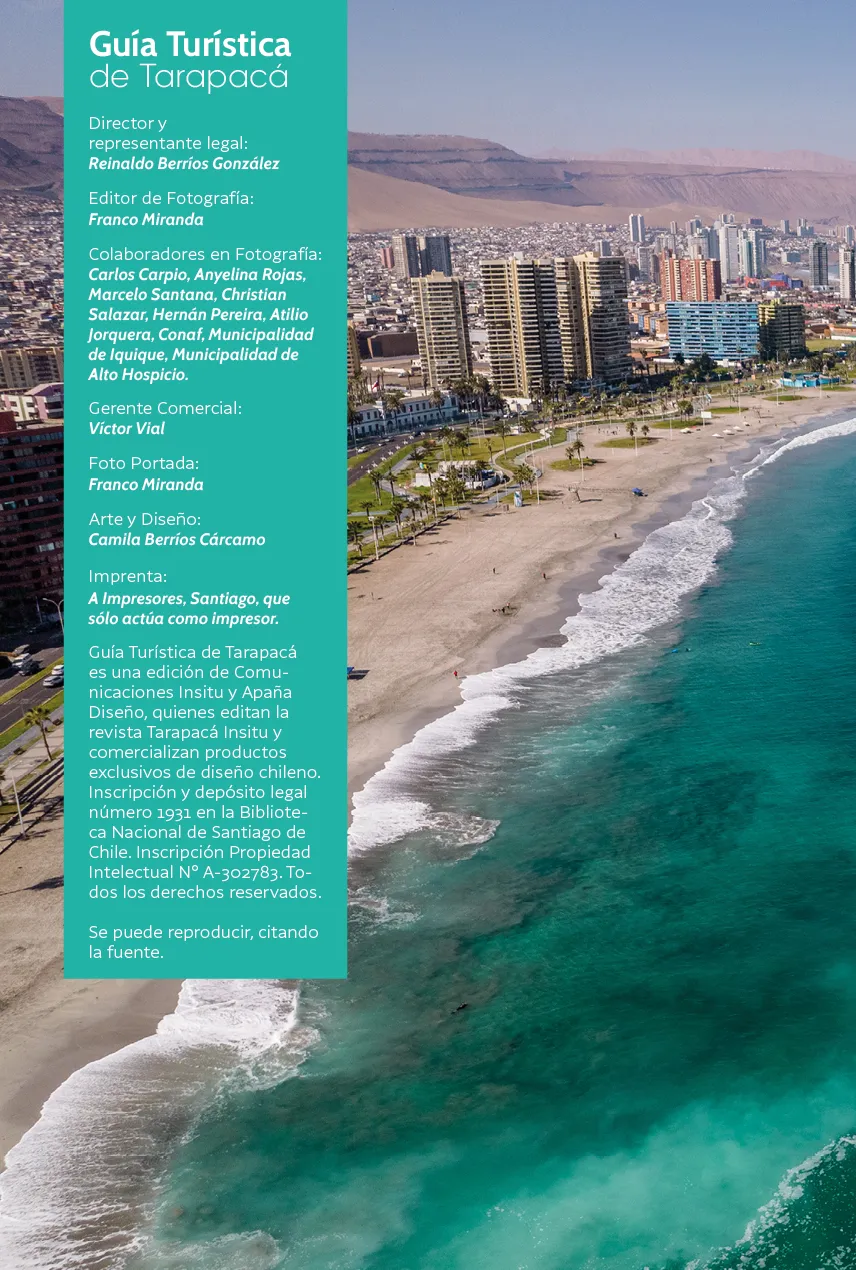 Guía Turística de Tarapacá 2023-2025 - página6