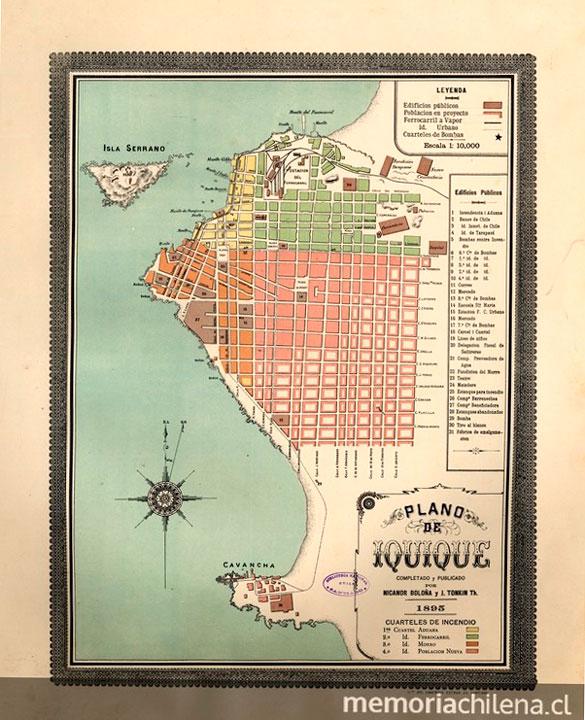Plano-de-iqq-1895-memoria-chilena