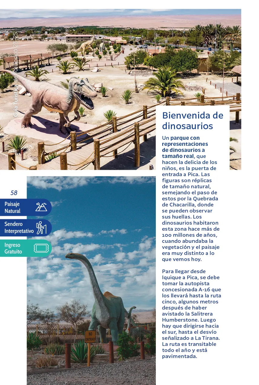 Guía Turística de Tarapacá 2023-2025 - página58