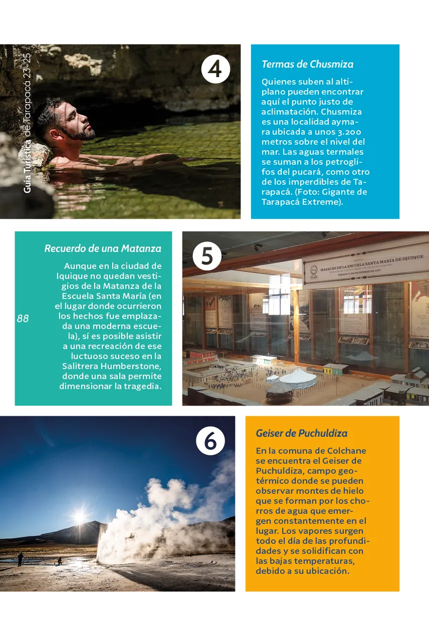 Guía Turística de Tarapacá 2023-2025 - página88