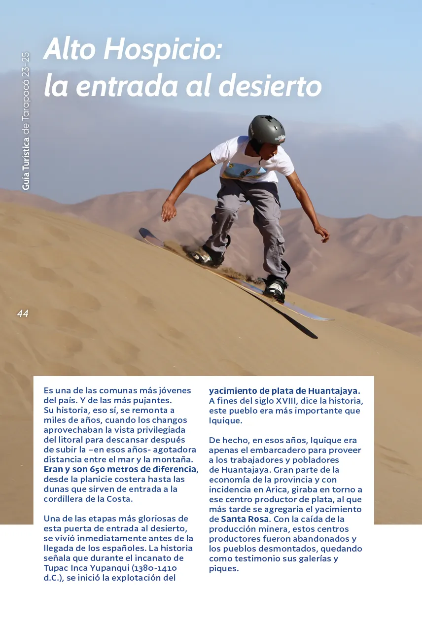 Guía Turística de Tarapacá 2023-2025 - página44
