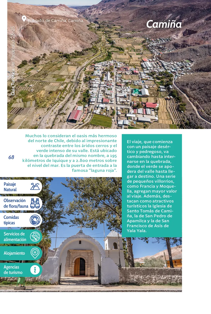 Guía Turística de Tarapacá 2023-2025 - página68