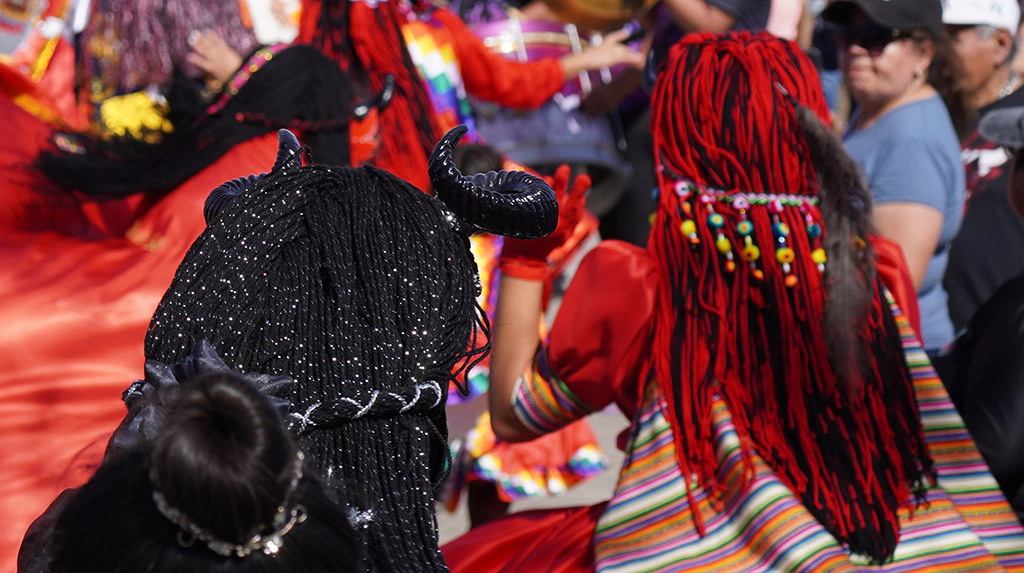 Fiesta la tirana 2023 bailes diablada