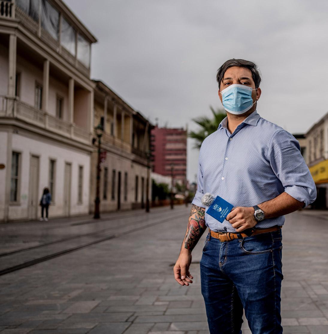 Luciano Evaristi, Reportero Foto: Franco Miranda