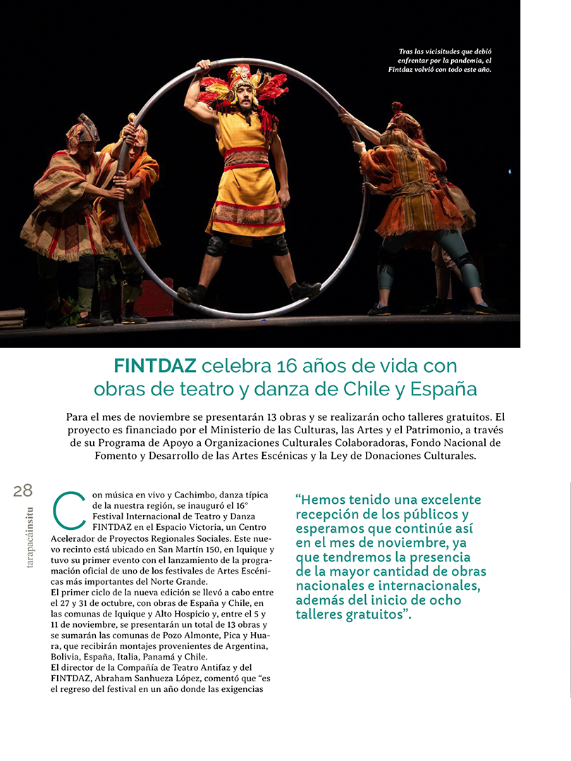 Revista Tarapacá Insitu ed 55 - Página 28