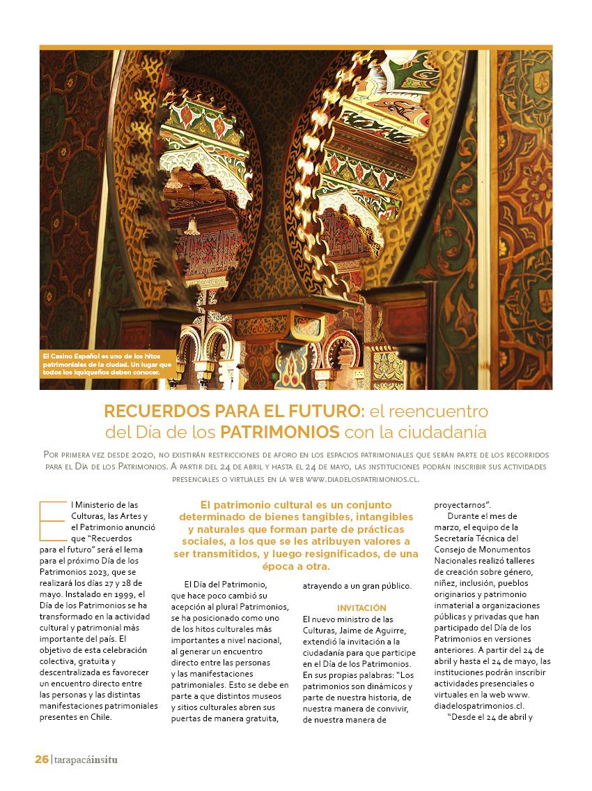 Revista Tarapacá Insitu ed49 - Página26