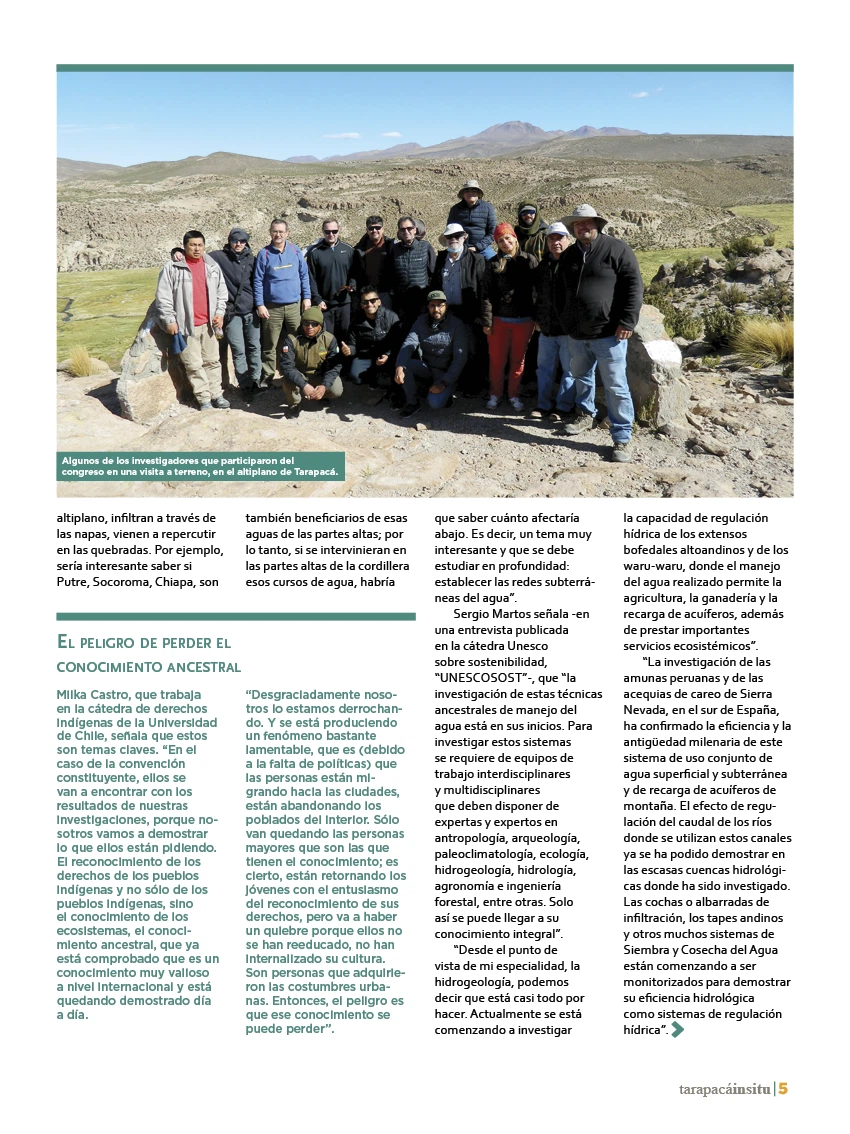 Revista Tarapacá Insitu Edición 38 - P5