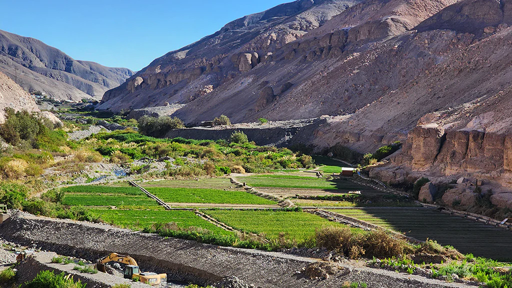 valle de camiña quebradas calidad agua
