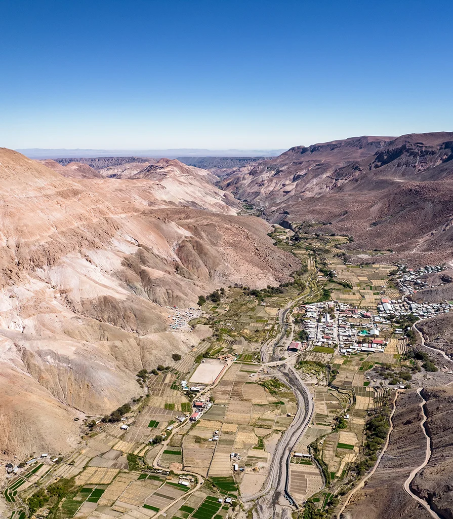 Quebrada de Camiña Calidad agua