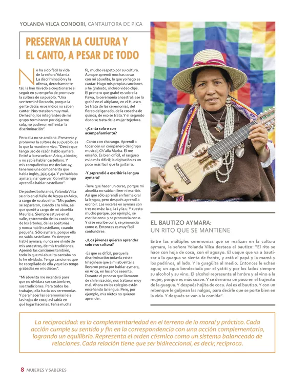 Mujeres de Tarapacá y Saberes Ancestrales8