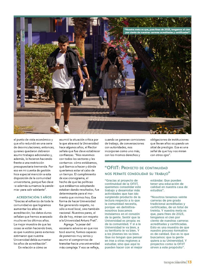 Revista Tarapacá Insitu ed45 - Página13
