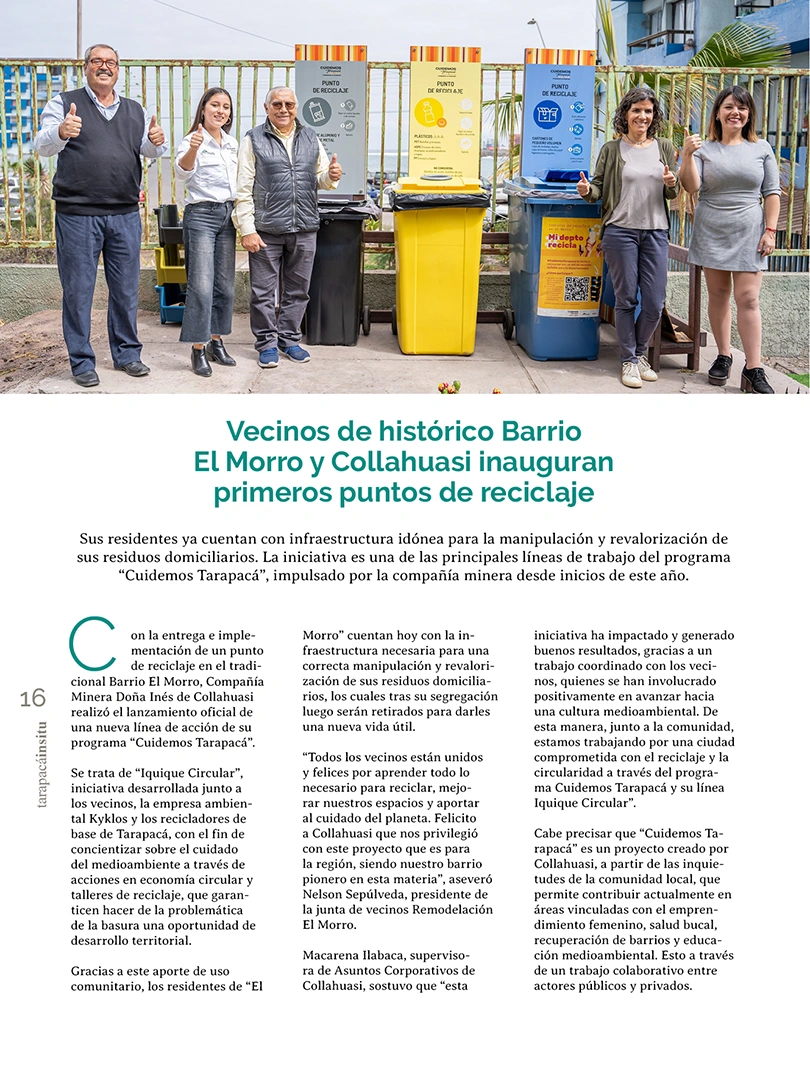 Revista Tarapacá Insitu ed 55 - Página 16