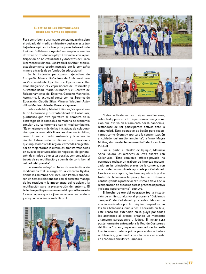 Revista Tarapacá Insitu Edición 38 - P17