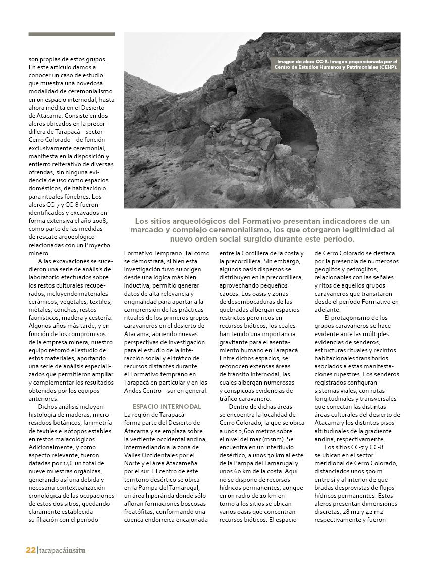 Revista Tarapacá Insitu ed45 - Página22