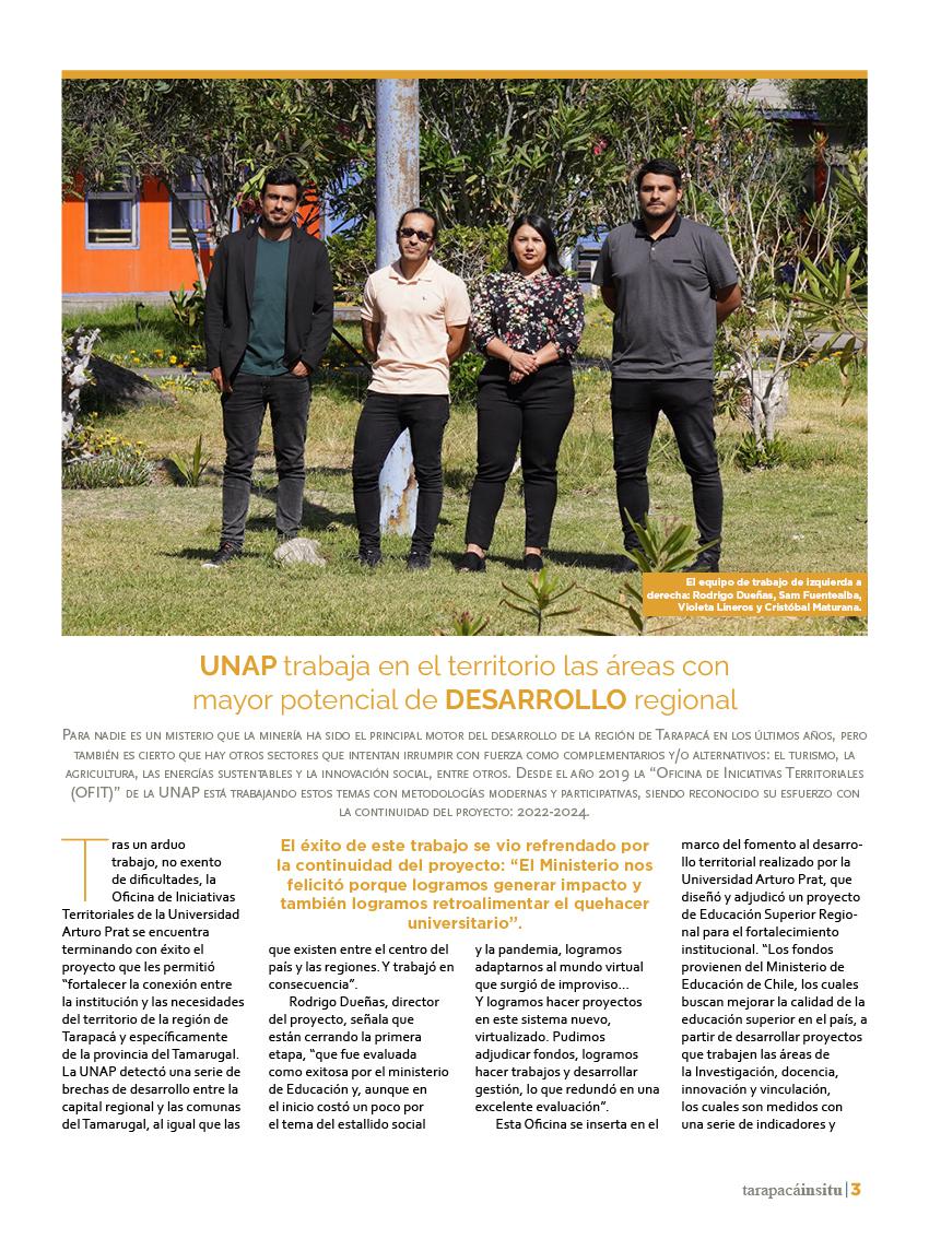 Revista Tarapacá Insitu Ed44 - Página3