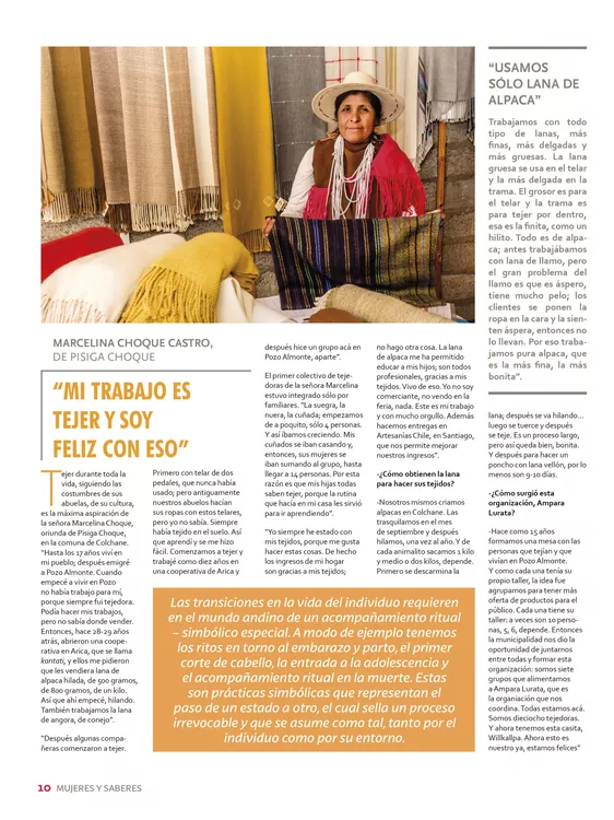 Mujeres de Tarapacá y Saberes Ancestrales10