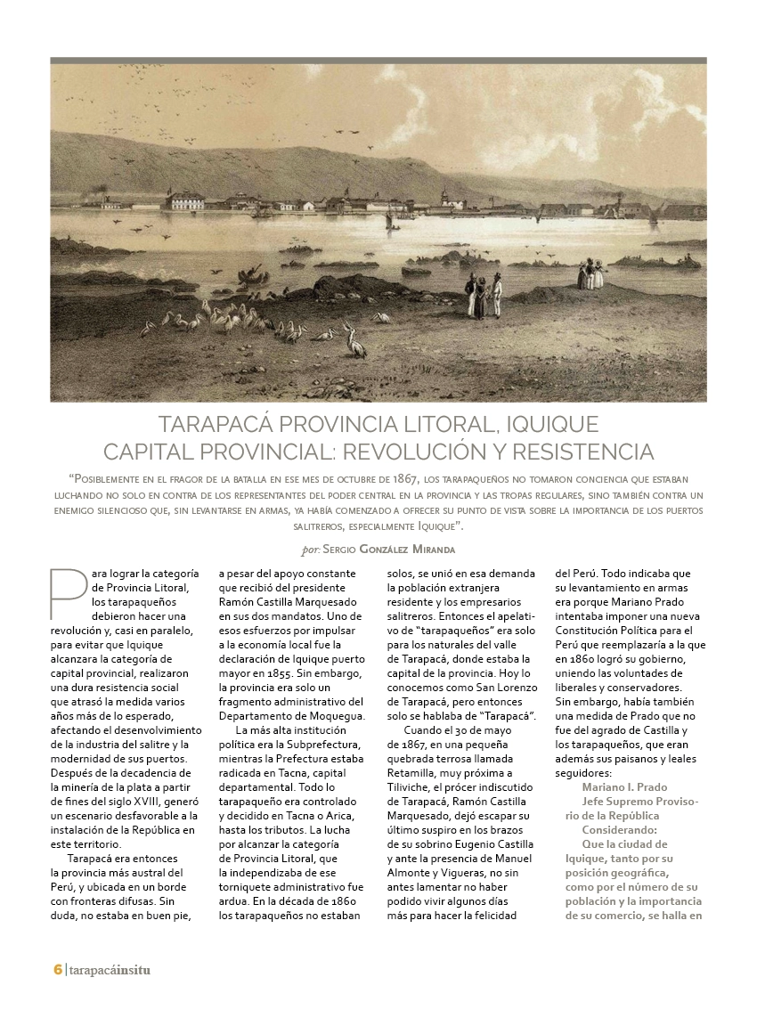 Revista Tarapacá Insitu ed50 - Página 6