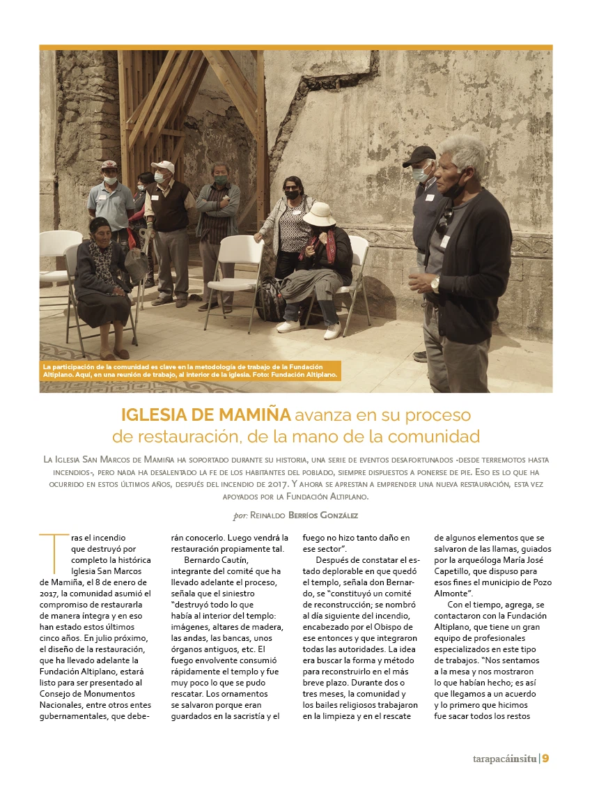 Revista Tarapacá Insitu Edición 38 - P9