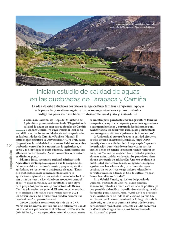 Tarapacá Insitu ed53 - Página 12