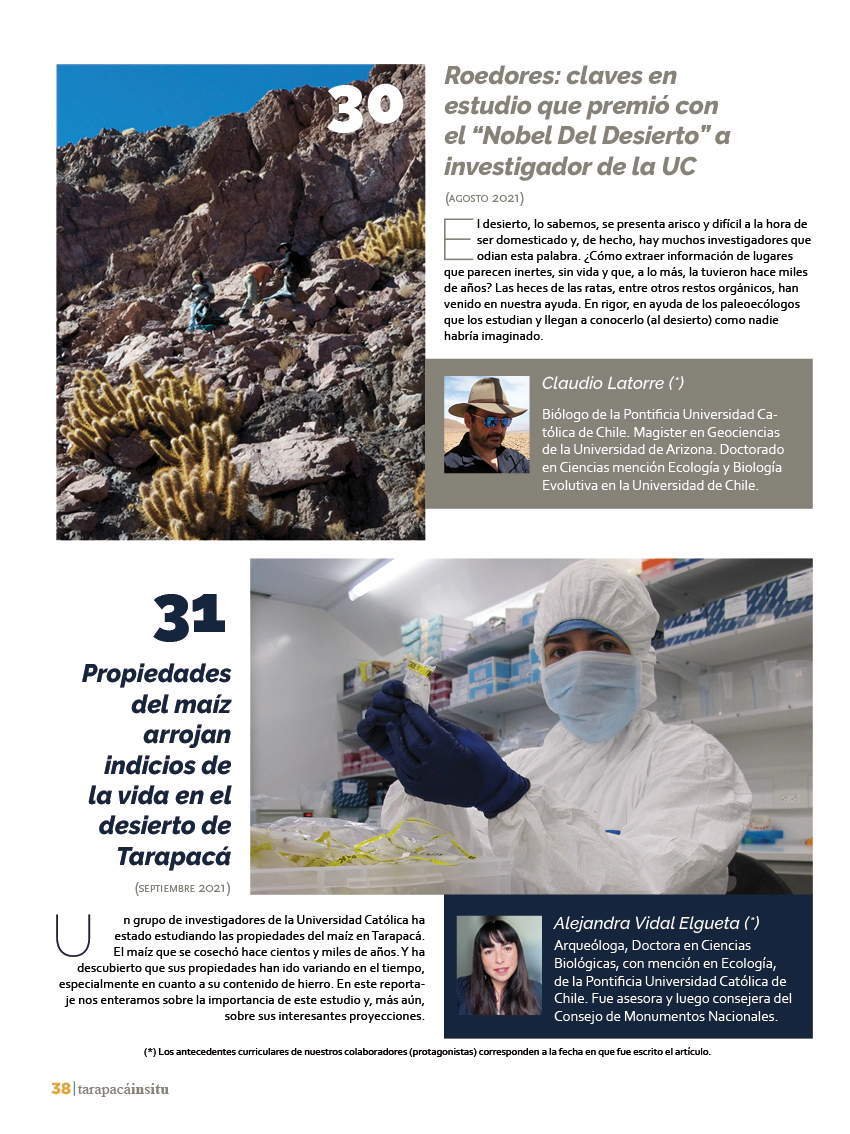 Revista Tarapacá Insitu ed50 - Página 38
