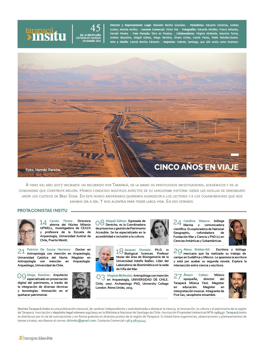 Revista Tarapacá Insitu ed45 - Página2