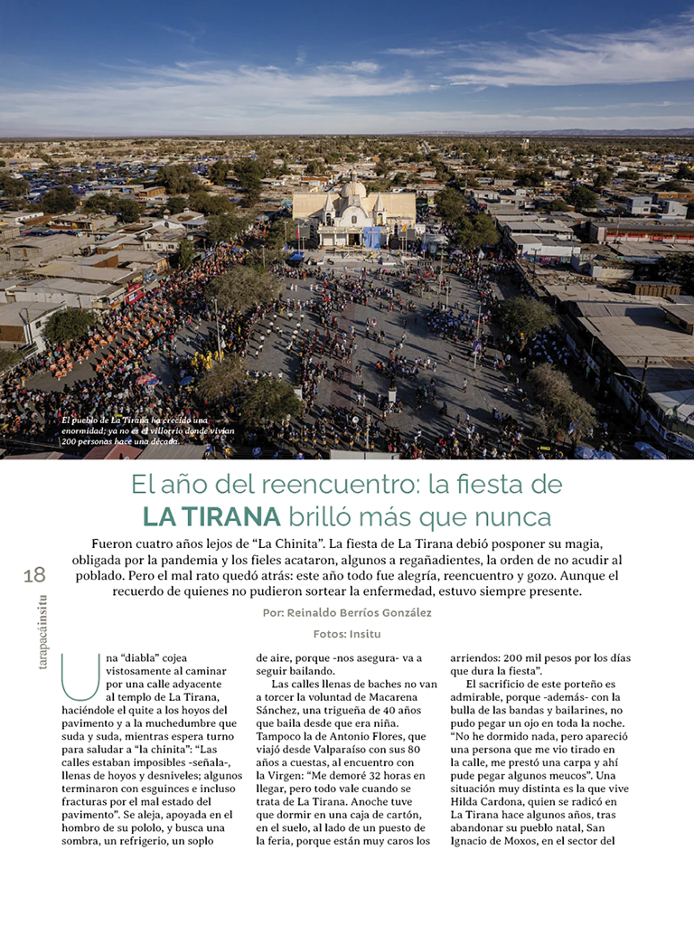 Revista Tarapacá Insitu ed52 - Página 18