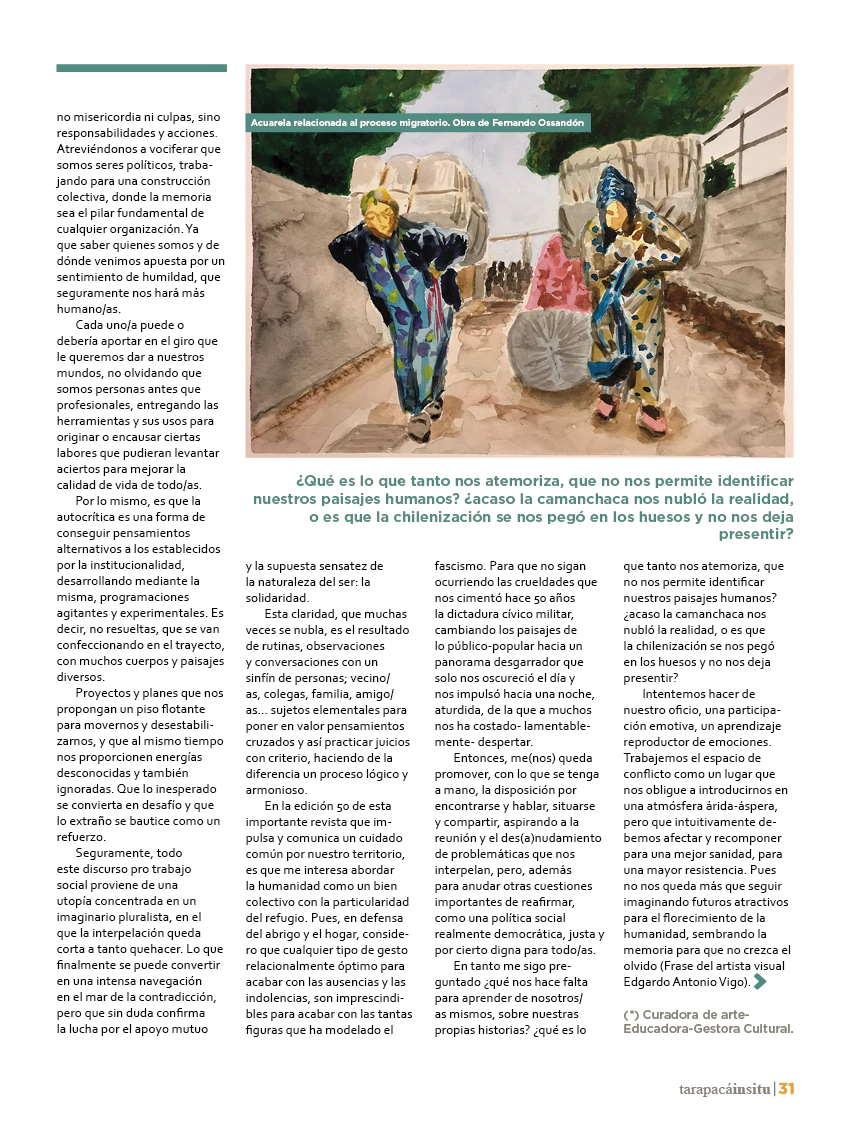 Revista Tarapacá Insitu ed50 - Página 31