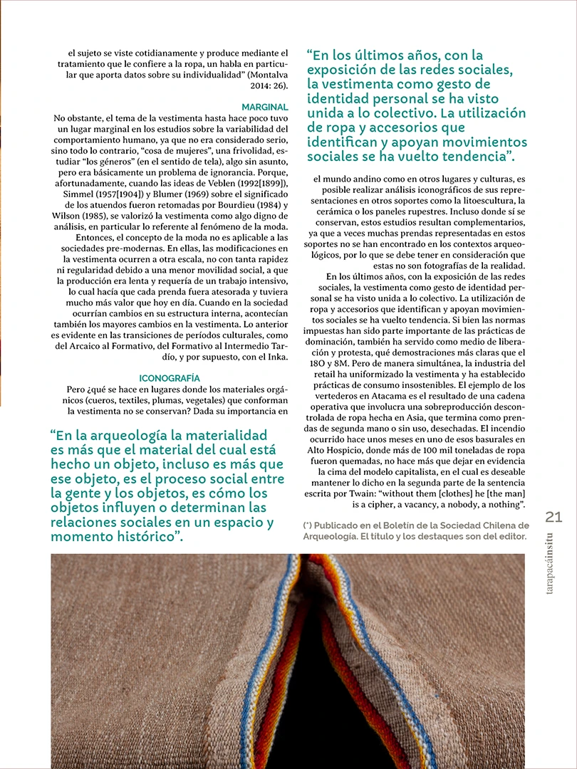 Revista Tarapacá Insitu ed 55 - Página 21