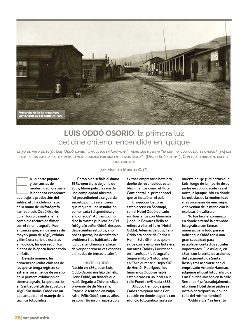 Revista Tarapacá Insitu Edición 38 - P28