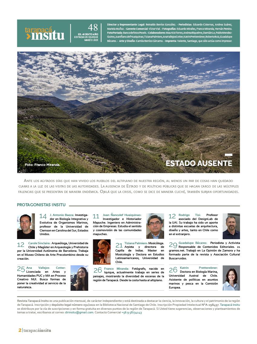 Revista Tarapacá Insitu ed48 - página2