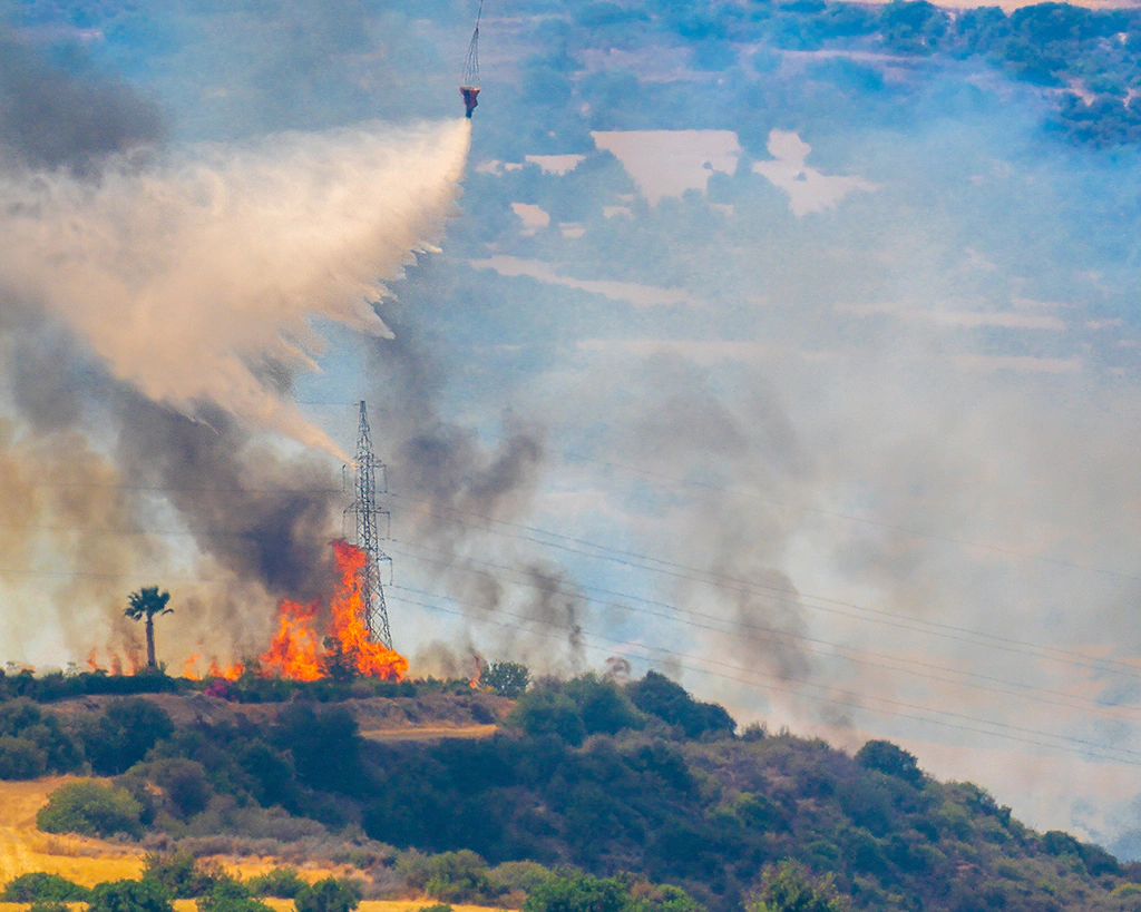 Fenomeno del niño Incendios corte
