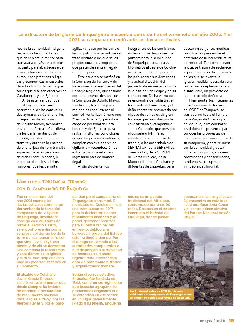Revista Tarapacá Insitu ed49 - Página15