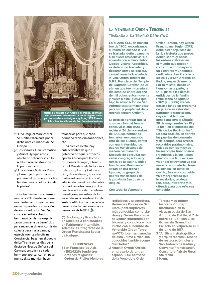 Revista Tarapacá Insitu Edición 38 - P20