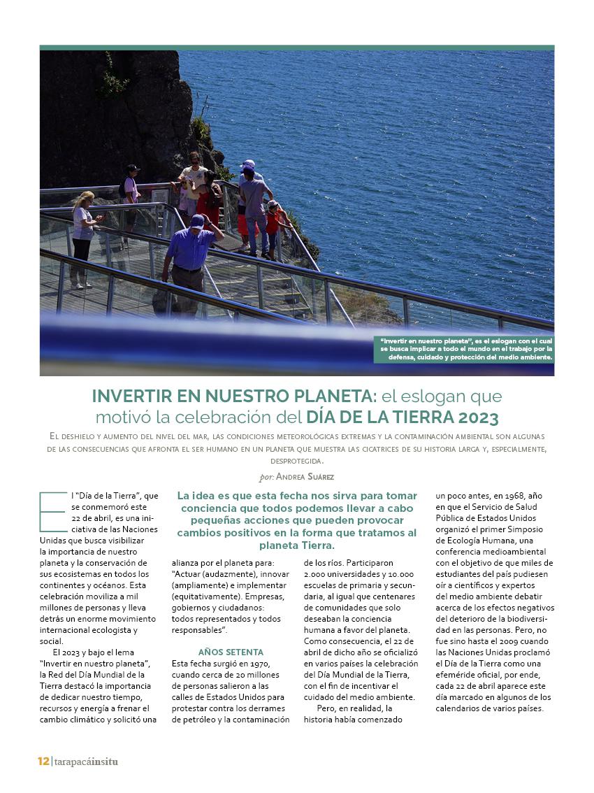 Revista Tarapacá Insitu ed49 - Página12
