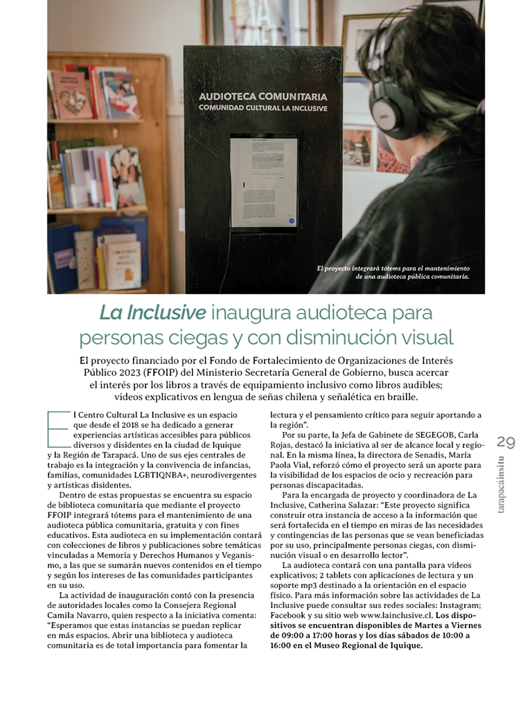 Revista Tarapacá Insitu ed54 - Página29