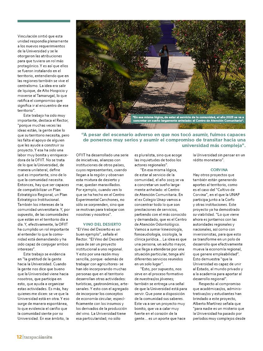 Revista Tarapacá Insitu ed45 - Página12