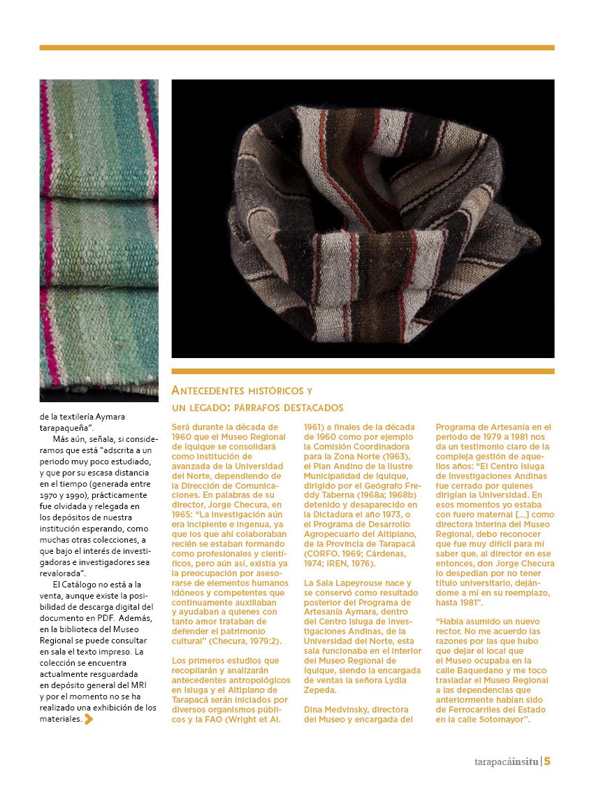 Revista Tarapacá Insitu Ed46 - Página 05