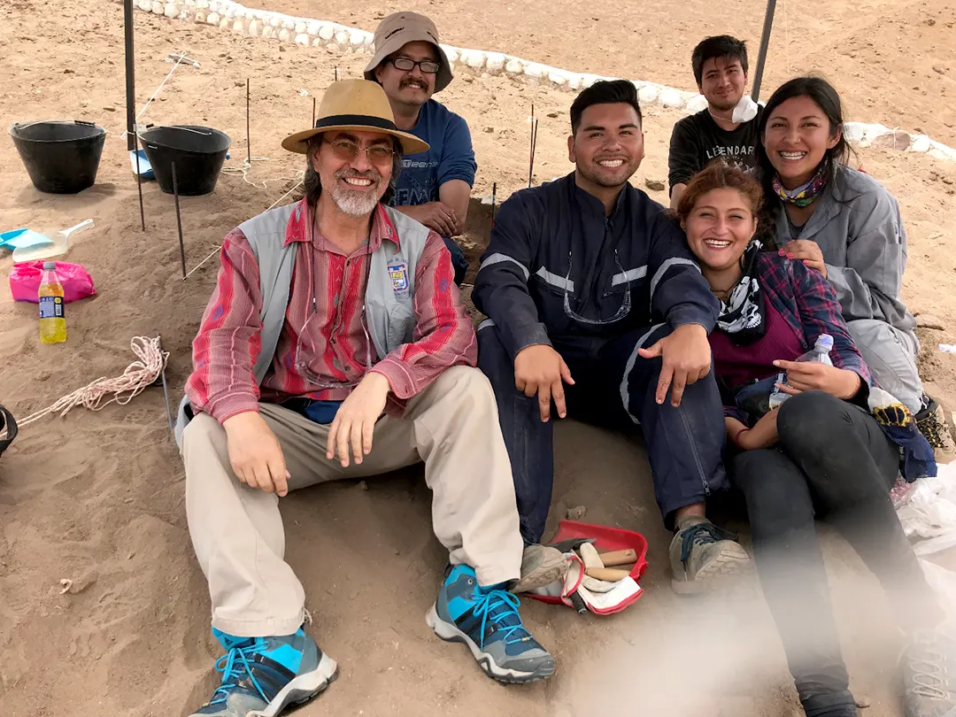 Arriaza y equipo chinchorro 1