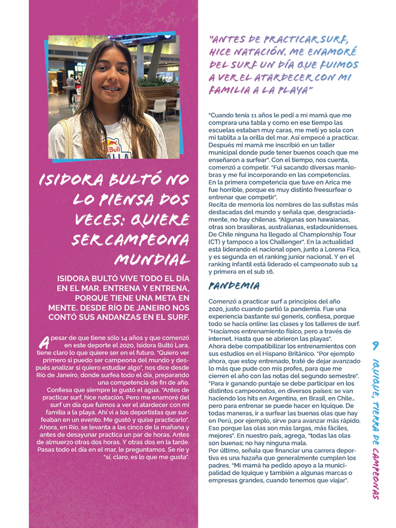 Suplemento Iqq Tierra de Campeonas - página 9